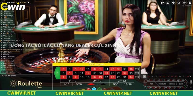 Không gian đánh bạc với sự góp mặt của Dealer xinh đẹp